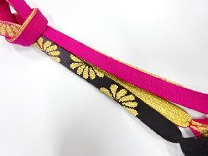 正絹　手組帯締め